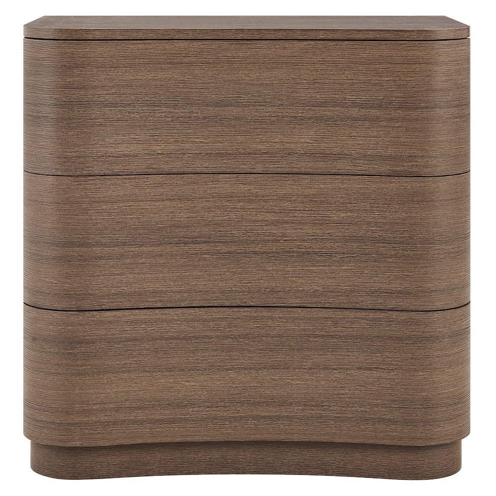 Mirae 3-Drawer Curved Compact Dresser. Picture 6