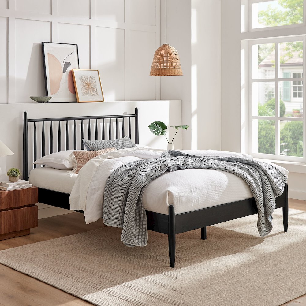 Zane Full Size Spindle Bed Frame. Picture 8