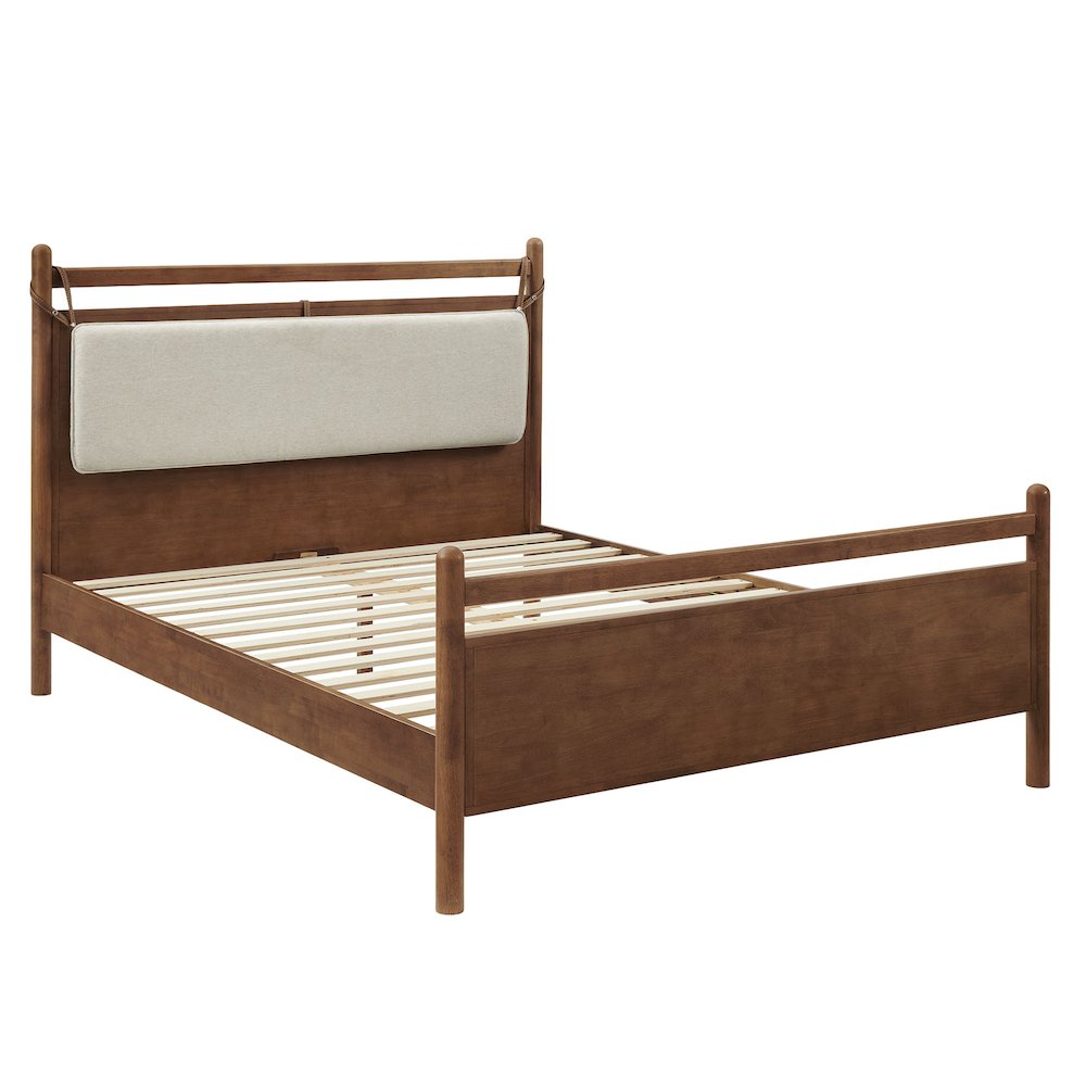 Leni Full Size Wood Platform Bed Frame. Picture 4