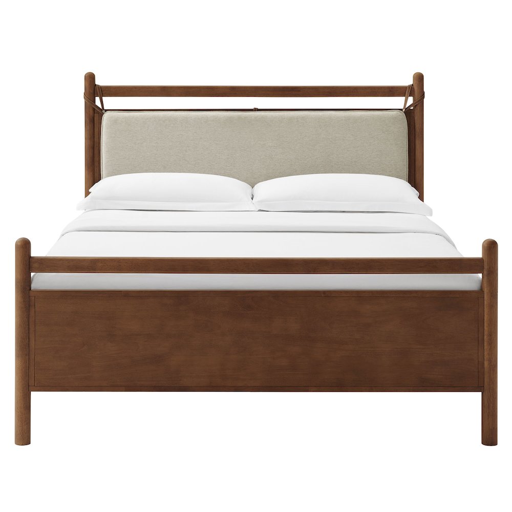 Leni Full Size Wood Platform Bed Frame. Picture 5