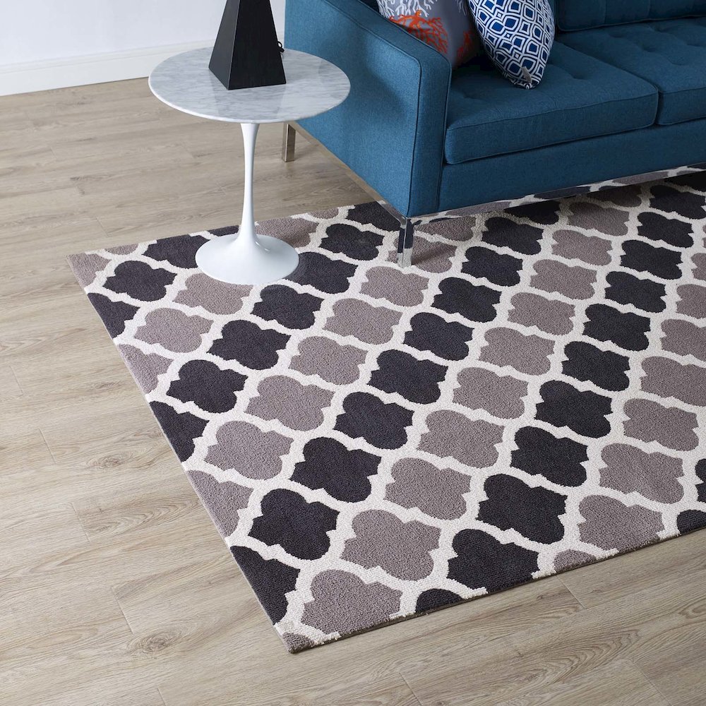 Lida Moroccan Trellis 5x8 Area Rug. Picture 6