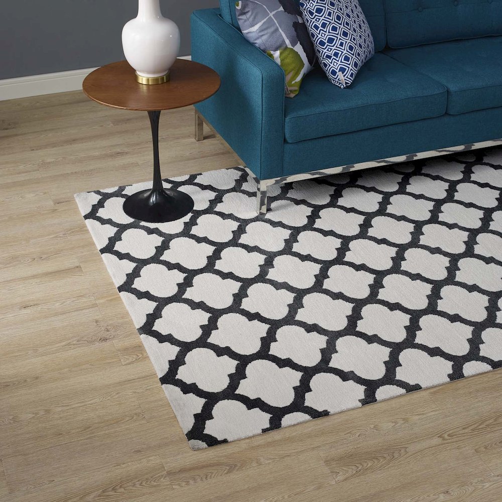 Lida Moroccan Trellis 5x8 Area Rug. Picture 6