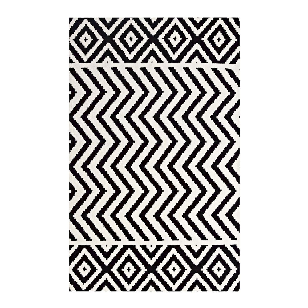 Ailani Geometric Chevron / Diamond 8x10 Area Rug. Picture 1