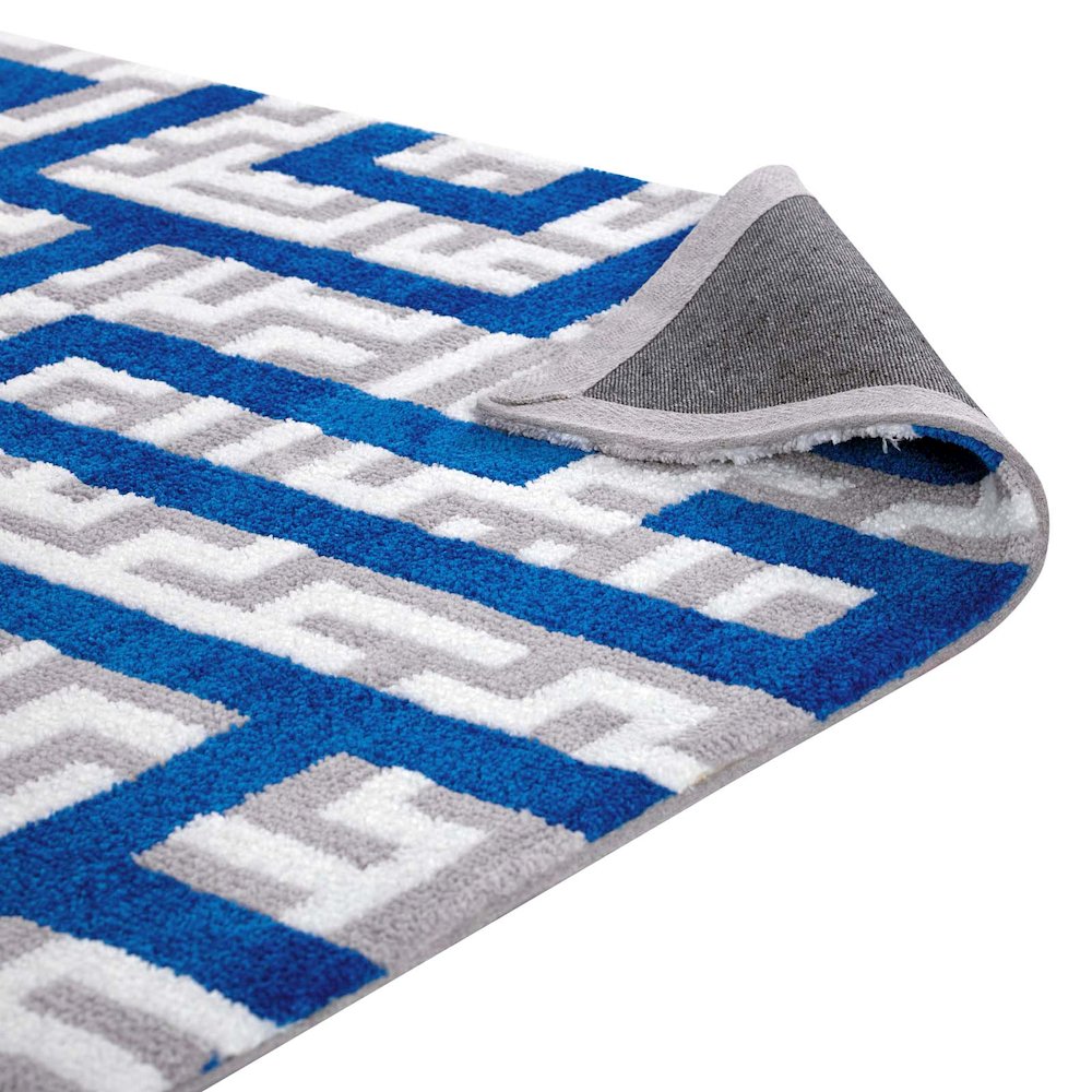 Nahia Geometric Maze 5x8 Area Rug. Picture 4