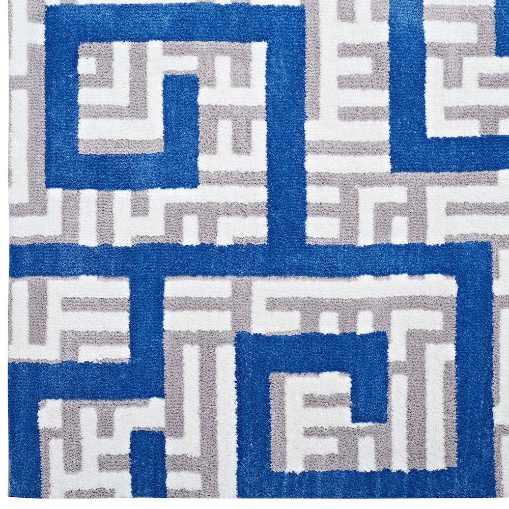 Nahia Geometric Maze 8x10 Area Rug. Picture 3