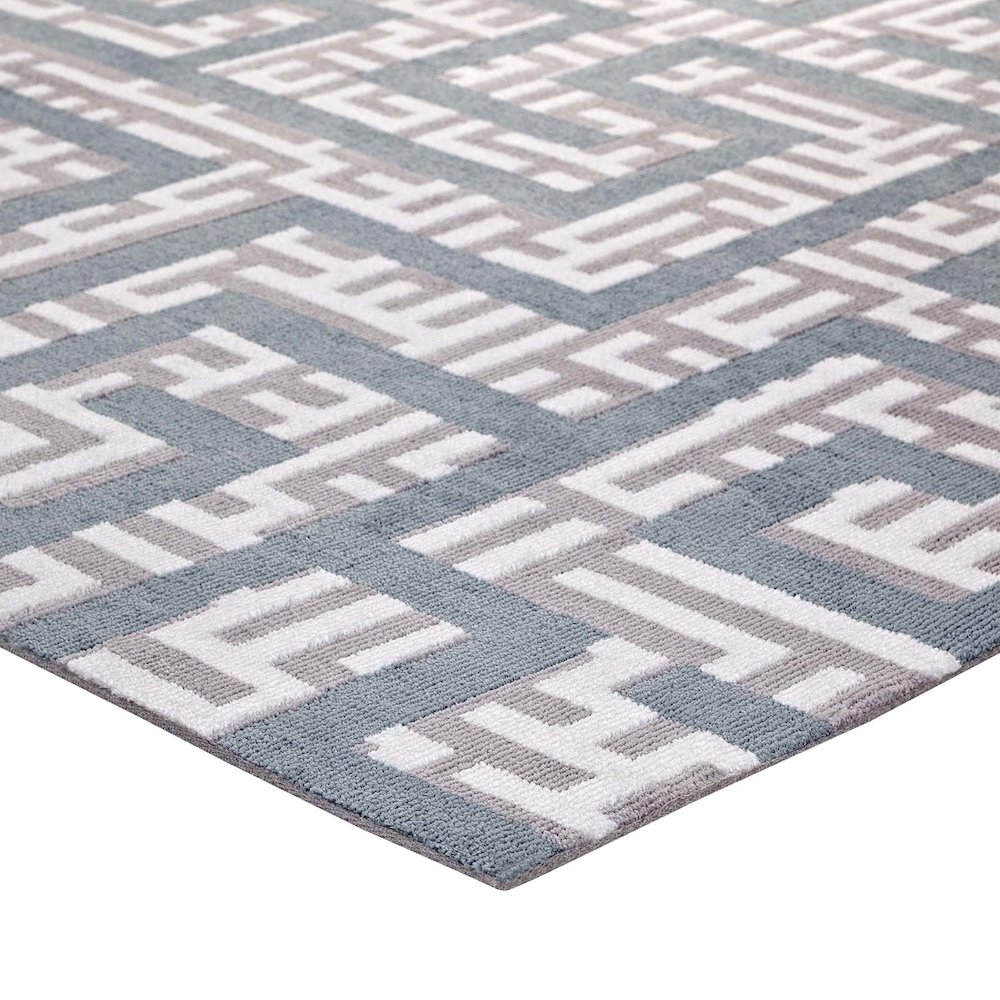 Nahia Geometric Maze 5x8 Area Rug. Picture 2