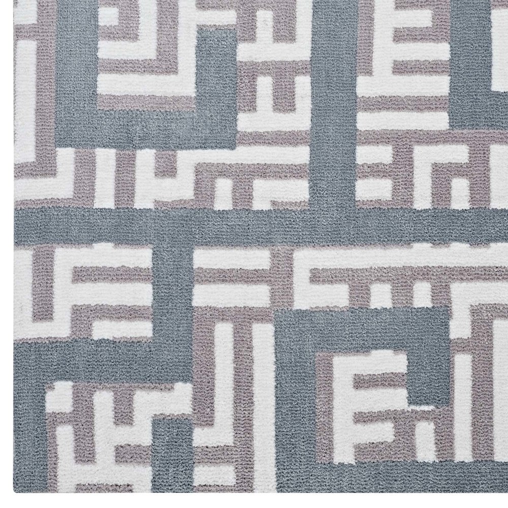 Nahia Geometric Maze 8x10 Area Rug. Picture 3