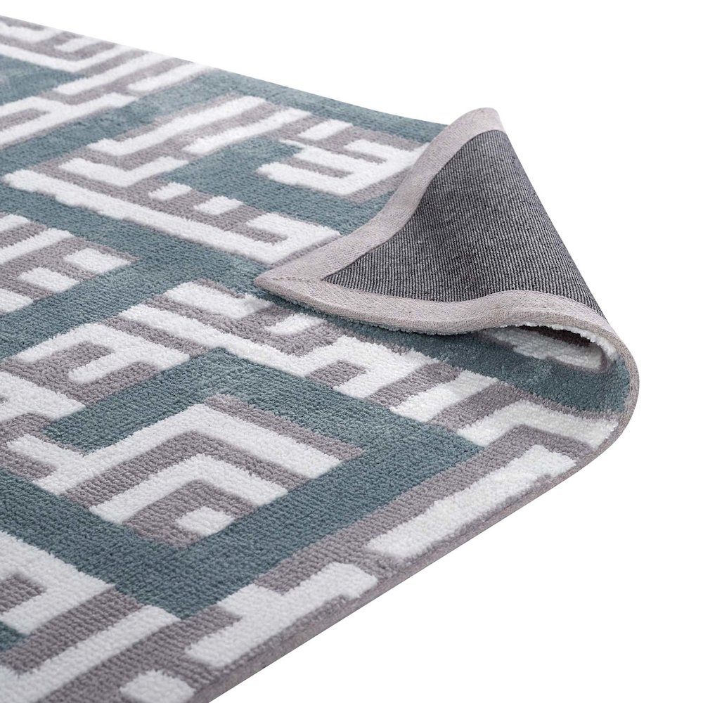 Nahia Geometric Maze 8x10 Area Rug. Picture 4