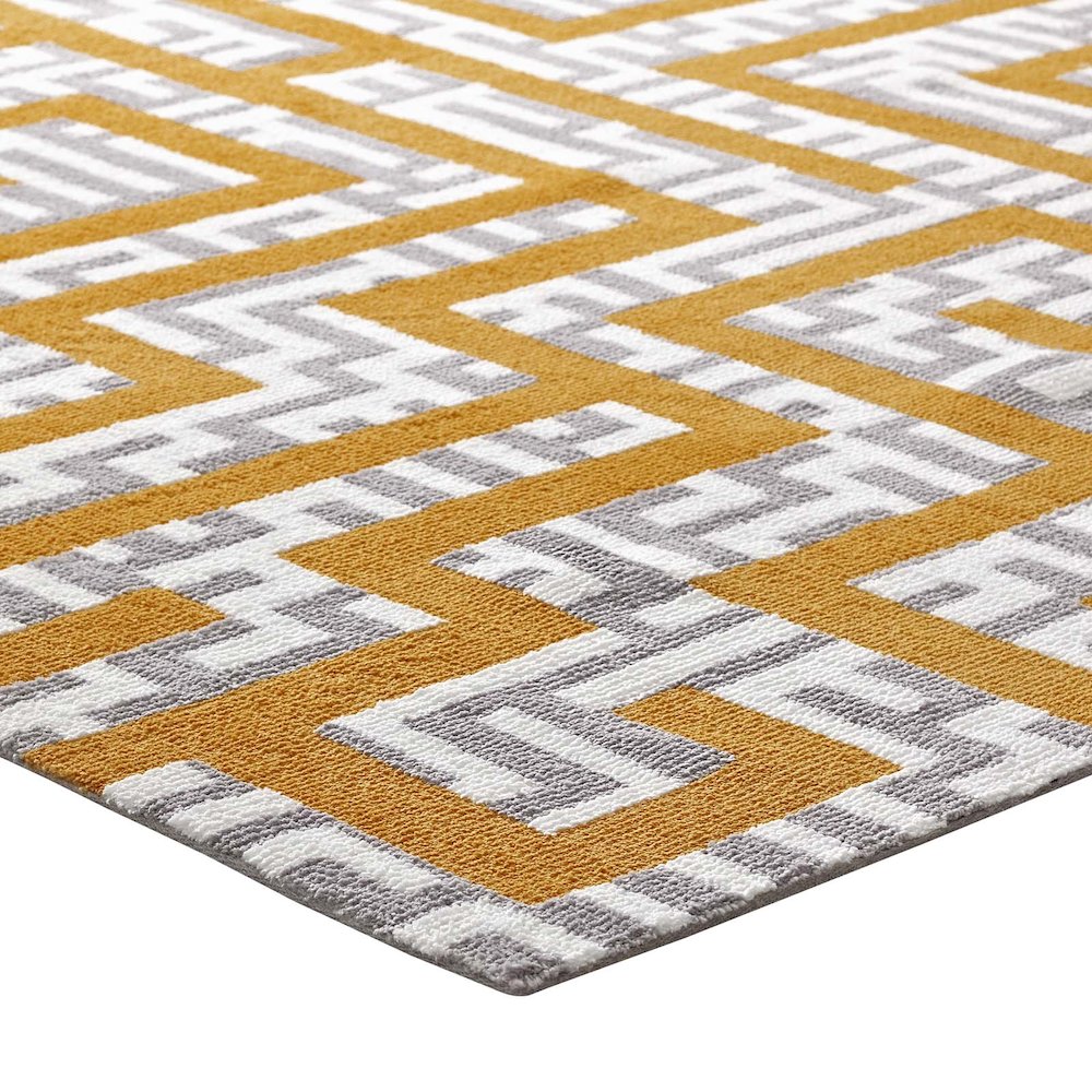 Nahia Geometric Maze 5x8 Area Rug. Picture 2