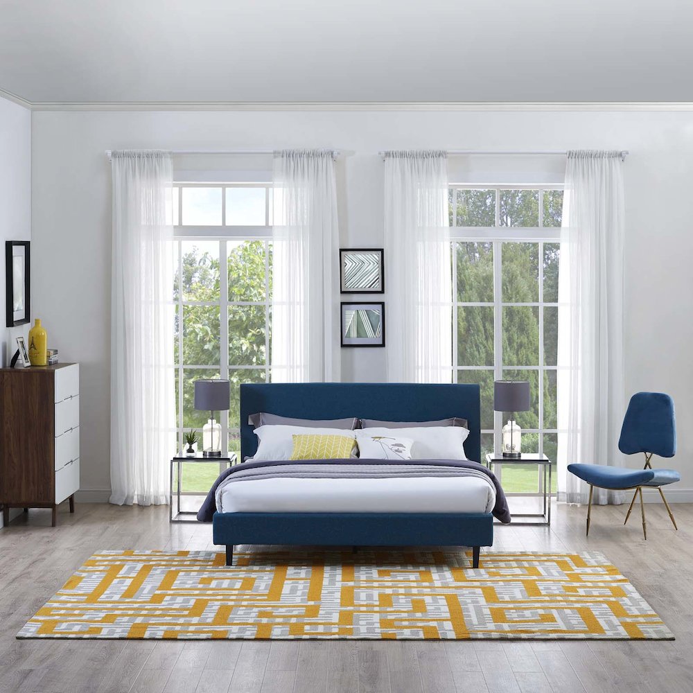 Nahia Geometric Maze 8x10 Area Rug. Picture 5