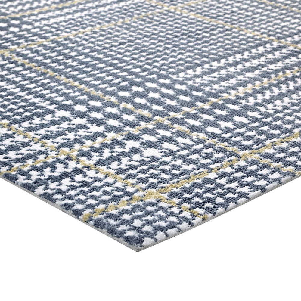 Kaja Abstract Plaid 5x8 Area Rug. Picture 2