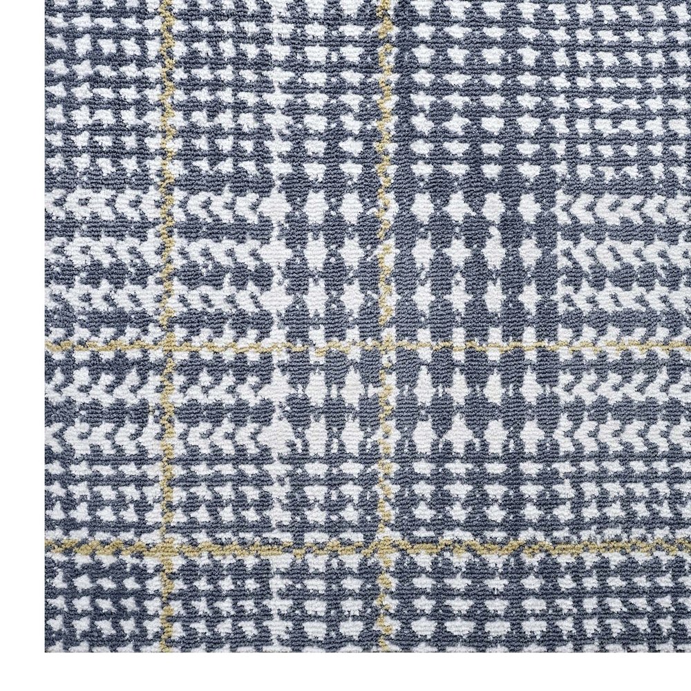 Kaja Abstract Plaid 5x8 Area Rug. Picture 3