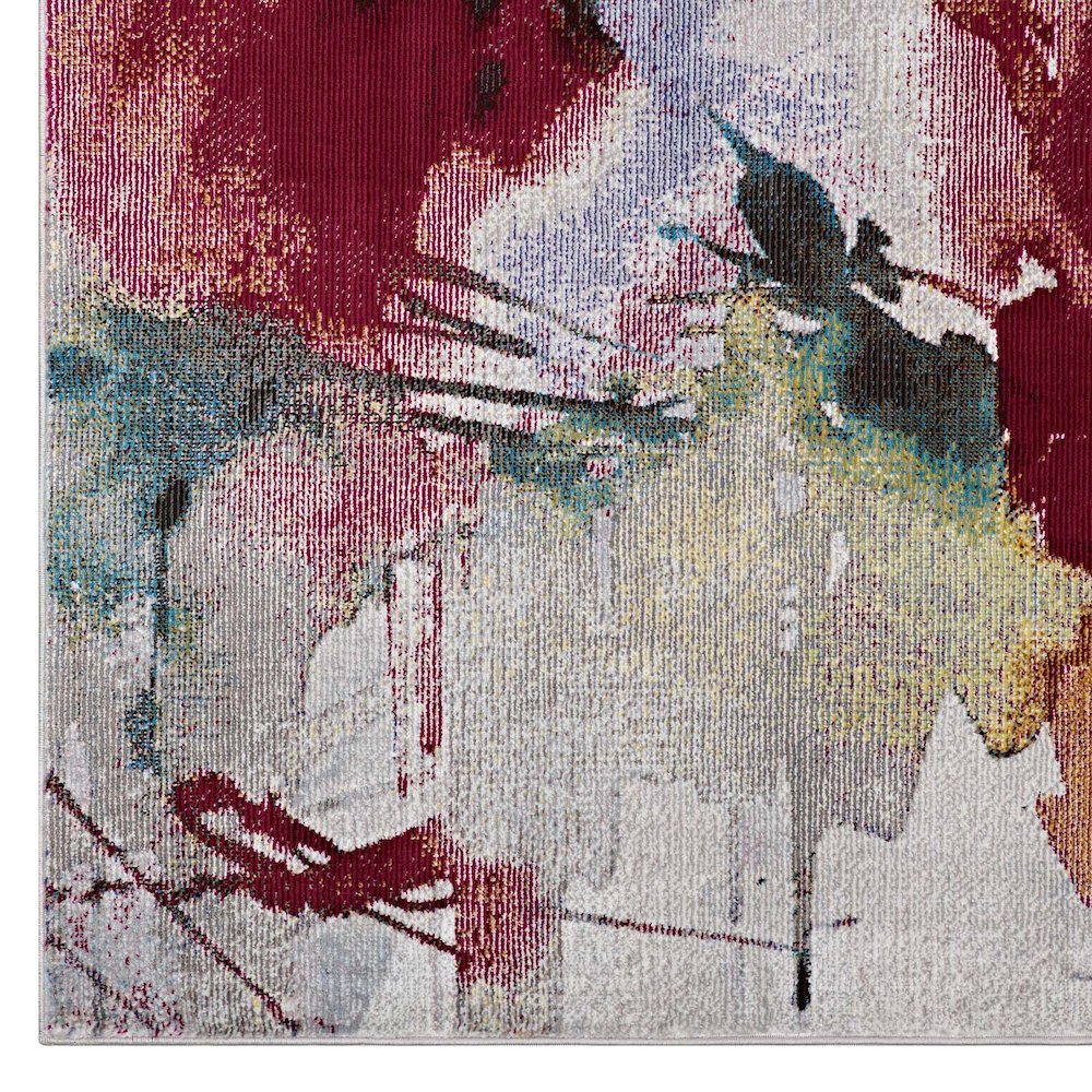 Blume Abstract Floral 4x6 Area Rug. Picture 2