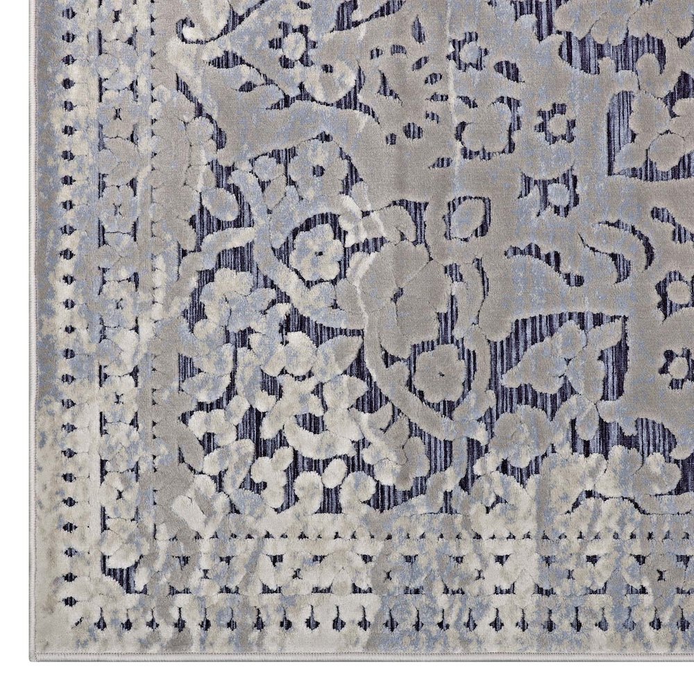 Margarida Distressed Vintage Turkish 5x8 Area Rug. Picture 2