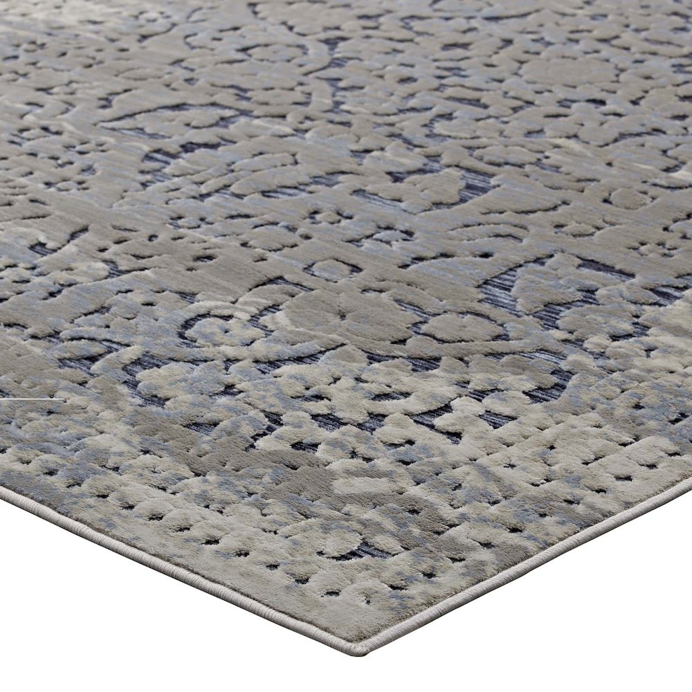 Margarida Distressed Vintage Turkish 5x8 Area Rug. Picture 3