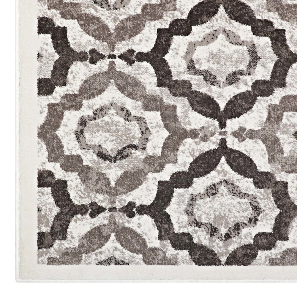 Kalinda Rustic Vintage Moroccan Trellis 5x8 Area Rug. Picture 2