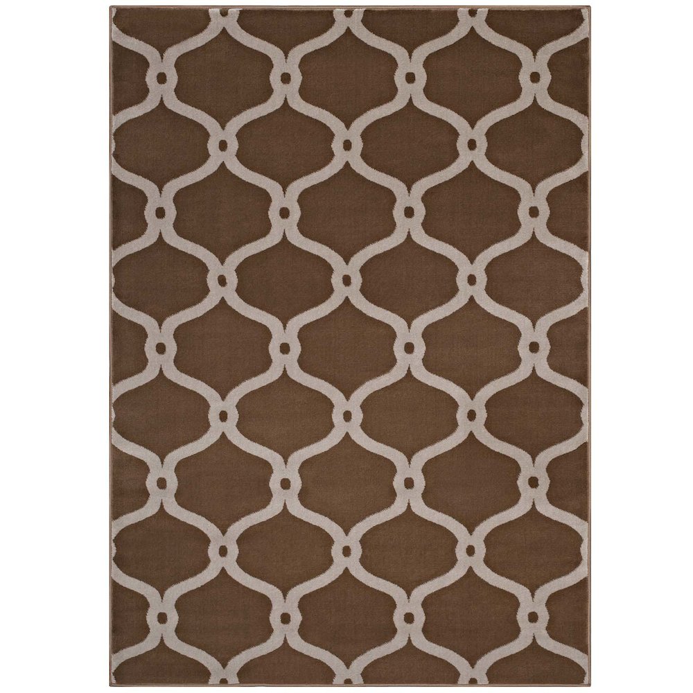 Beltara Chain Link Transitional Trellis 8x10 Area Rug. Picture 1