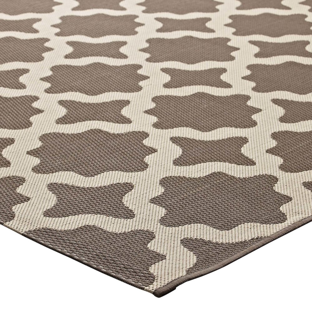 Cerelia Moroccan Trellis Indoor and Outdoor 8x10 Area Rug. Picture 3
