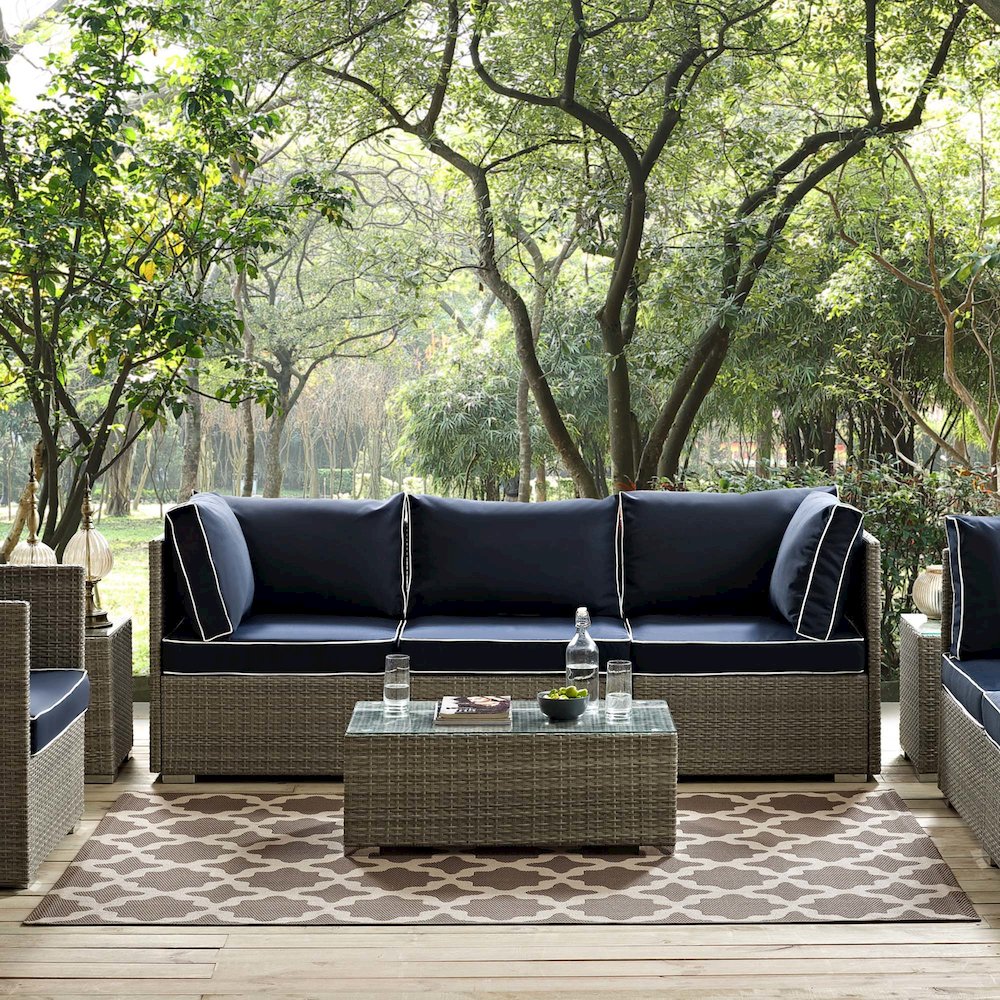 Cerelia Moroccan Trellis Indoor and Outdoor 9x12 Area Rug. Picture 7