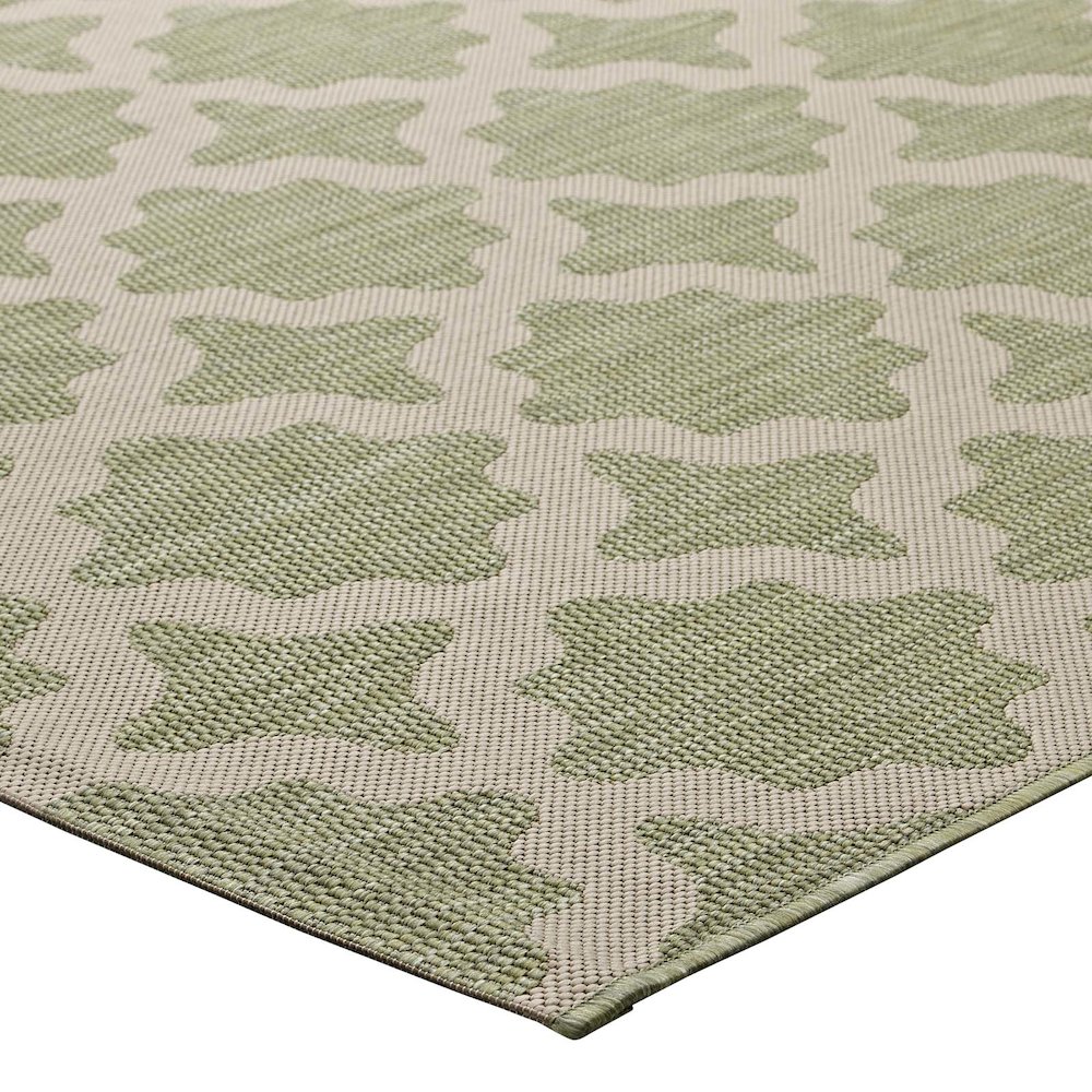 Cerelia Moroccan Trellis Indoor and Outdoor 8x10 Area Rug. Picture 3