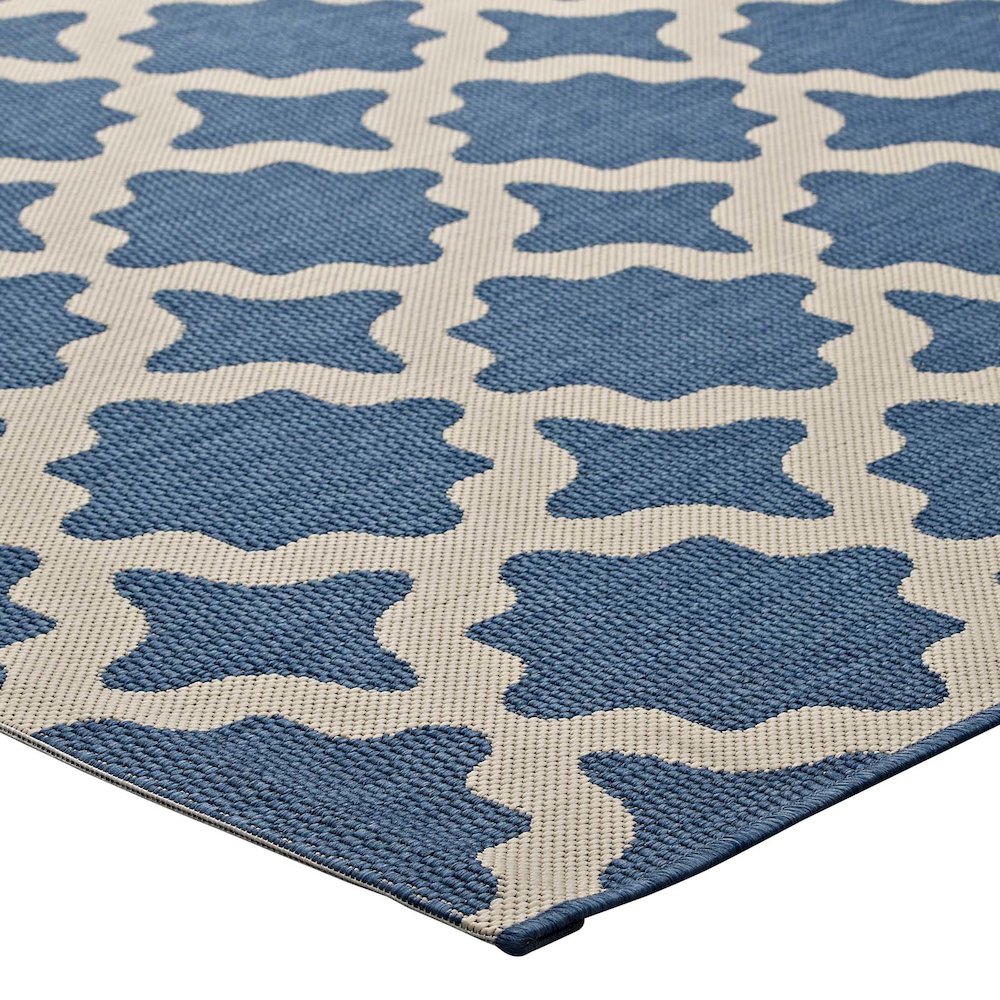 Cerelia Moroccan Trellis Indoor and Outdoor 5x8 Area Rug. Picture 3