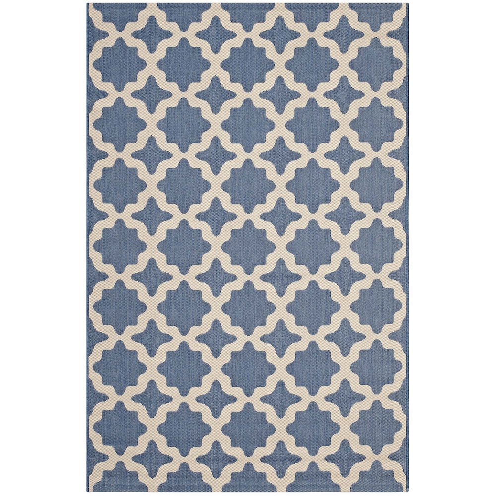 Cerelia Moroccan Trellis Indoor and Outdoor 9x12 Area Rug. Picture 1