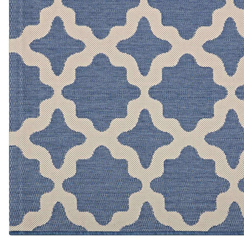 Cerelia Moroccan Trellis Indoor and Outdoor 9x12 Area Rug. Picture 3