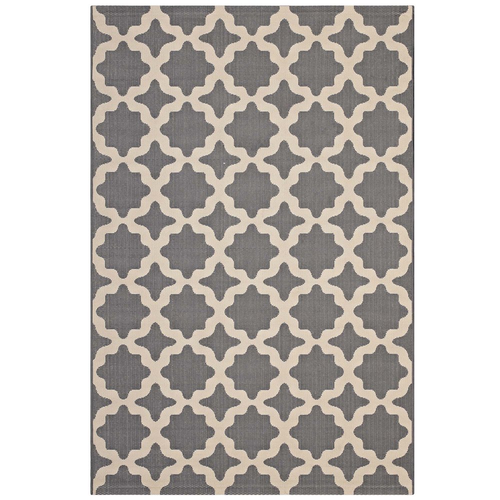 Cerelia Moroccan Trellis Indoor and Outdoor 4x6 Area Rug. Picture 1