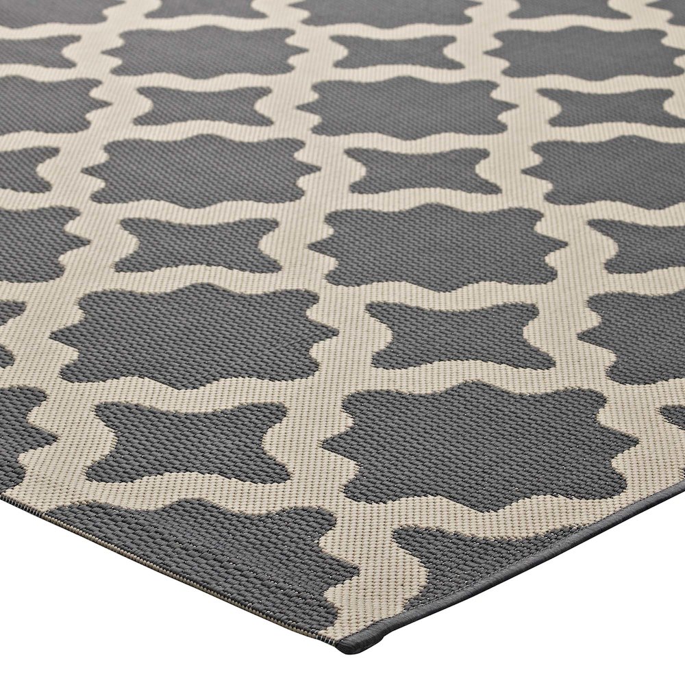 Cerelia Moroccan Trellis Indoor and Outdoor 9x12 Area Rug. Picture 4