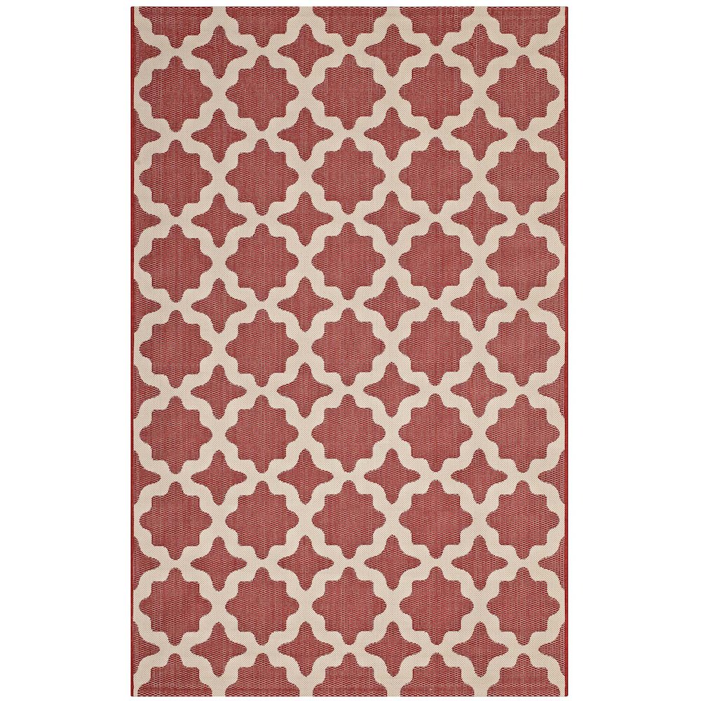 Cerelia Moroccan Trellis Indoor and Outdoor 5x8 Area Rug. Picture 1