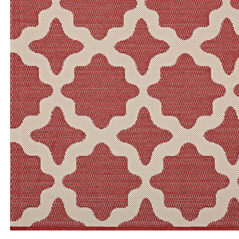 Cerelia Moroccan Trellis Indoor and Outdoor 5x8 Area Rug. Picture 2