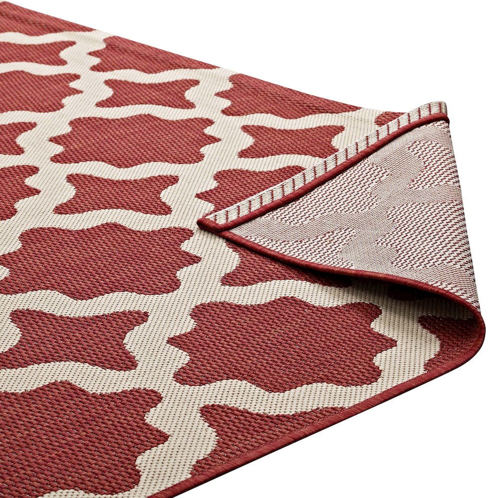 Cerelia Moroccan Trellis Indoor and Outdoor 9x12 Area Rug. Picture 5