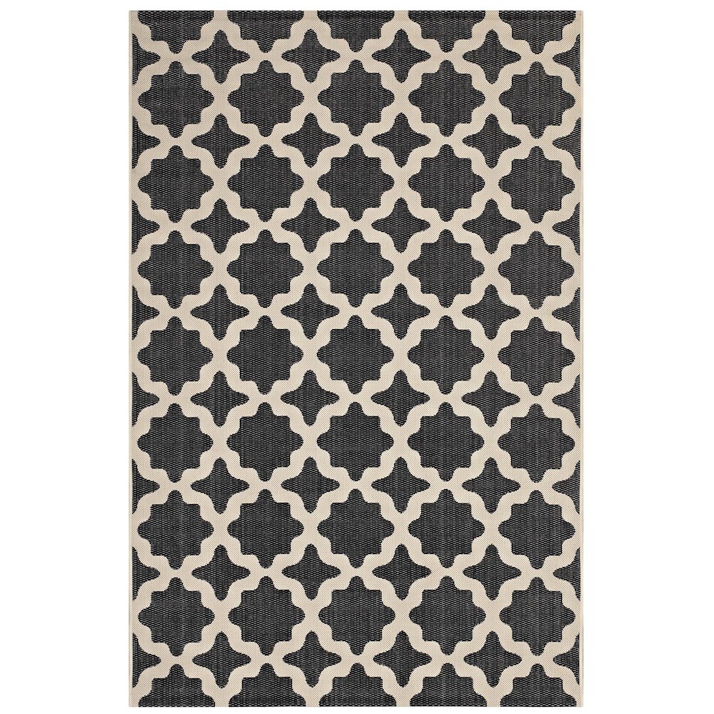 Cerelia Moroccan Trellis Indoor and Outdoor 4x6 Area Rug. Picture 1