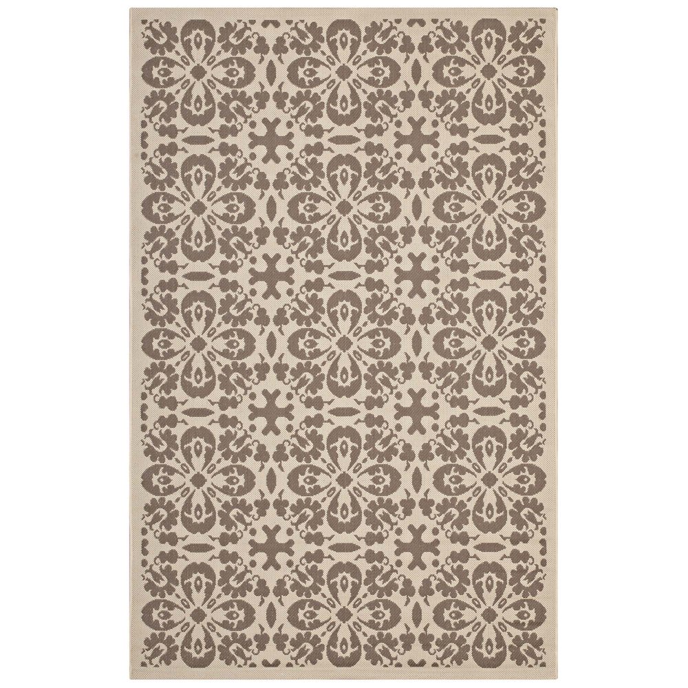 Ariana Vintage Floral Trellis Indoor and Outdoor 9x12 Area Rug. Picture 1