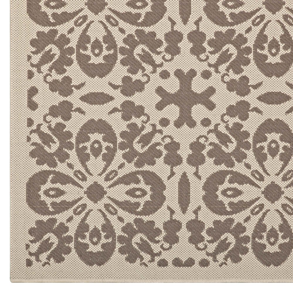 Ariana Vintage Floral Trellis Indoor and Outdoor 9x12 Area Rug. Picture 4