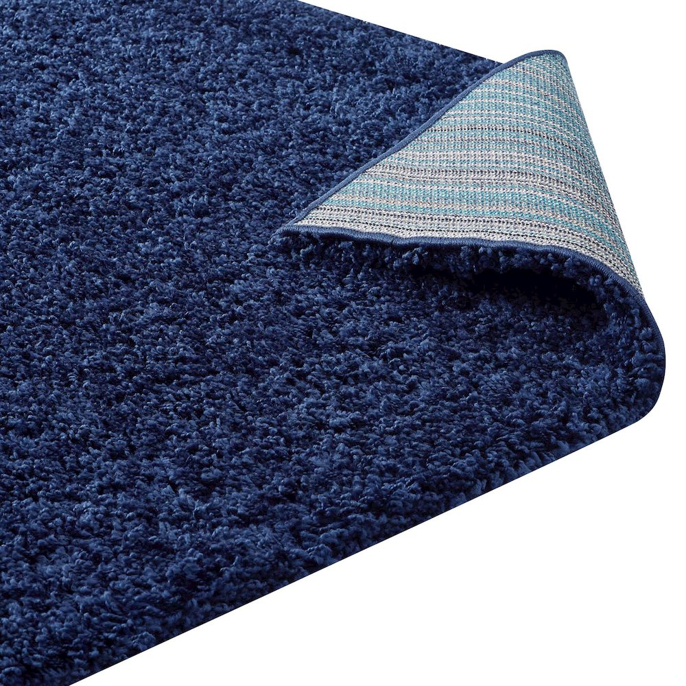 Enyssa Solid 5x8 Shag Area Rug. Picture 4