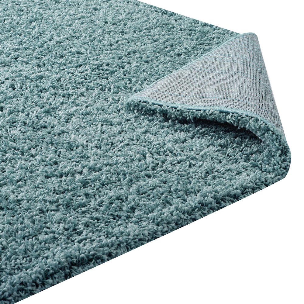 Enyssa Solid 5x8 Shag Area Rug. Picture 4