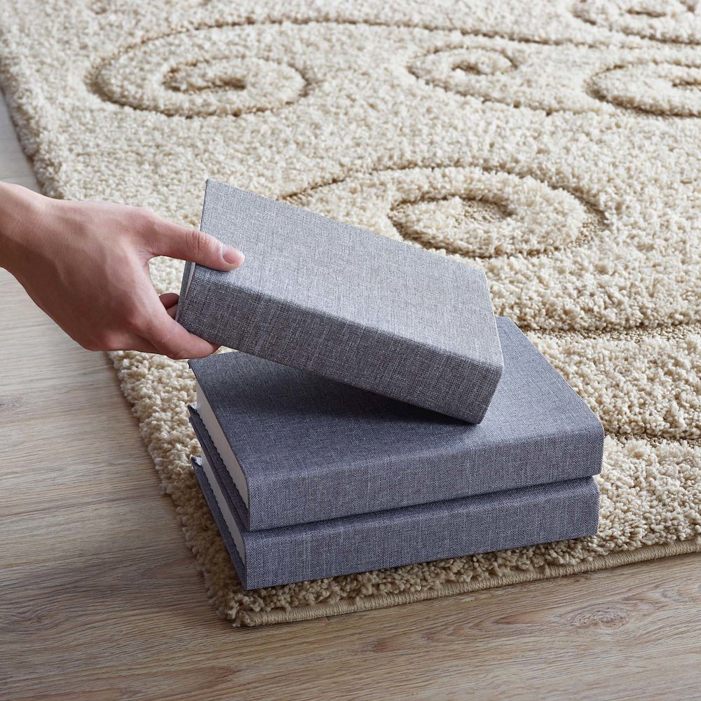 Jubilant Sprout Scrolling Vine Shag 5x8 Area Rug. Picture 7