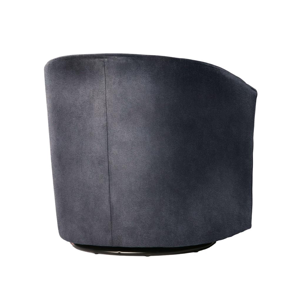 Elizabeth Charcoal Swivel Chair. Picture 2