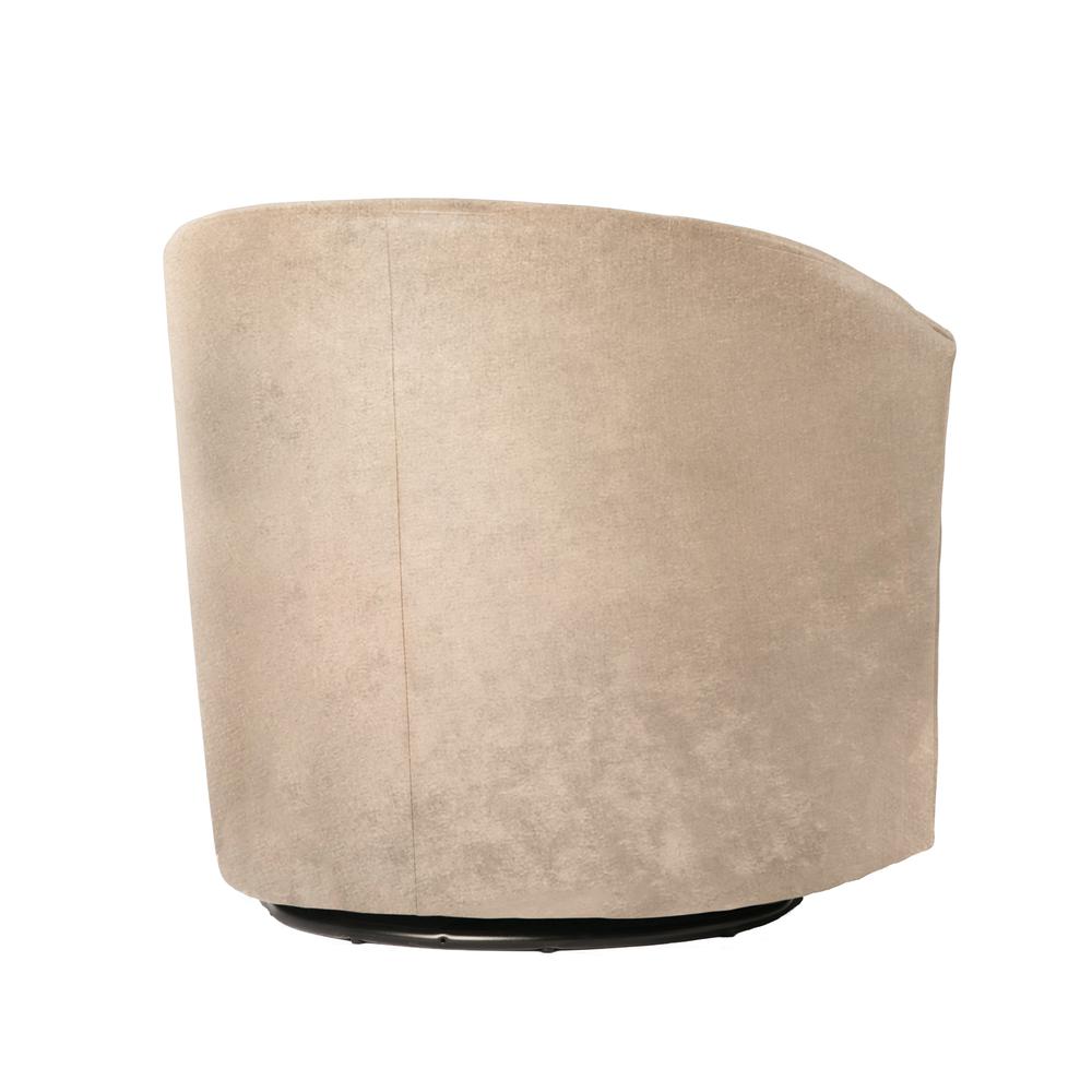 Elizabeth Sand Swivel Chair. Picture 2