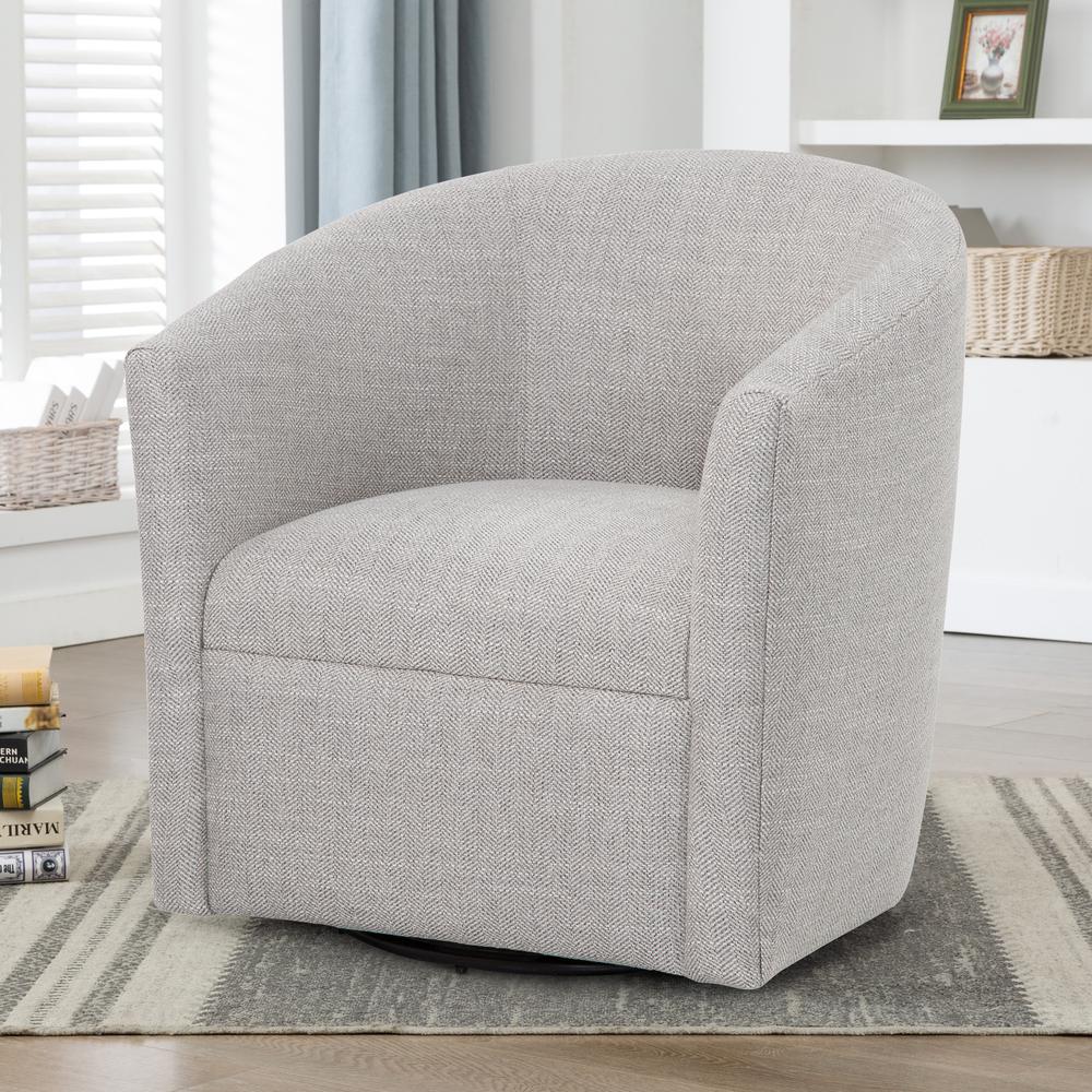 Lynton Swivel Chair - Sea Oat. Picture 2