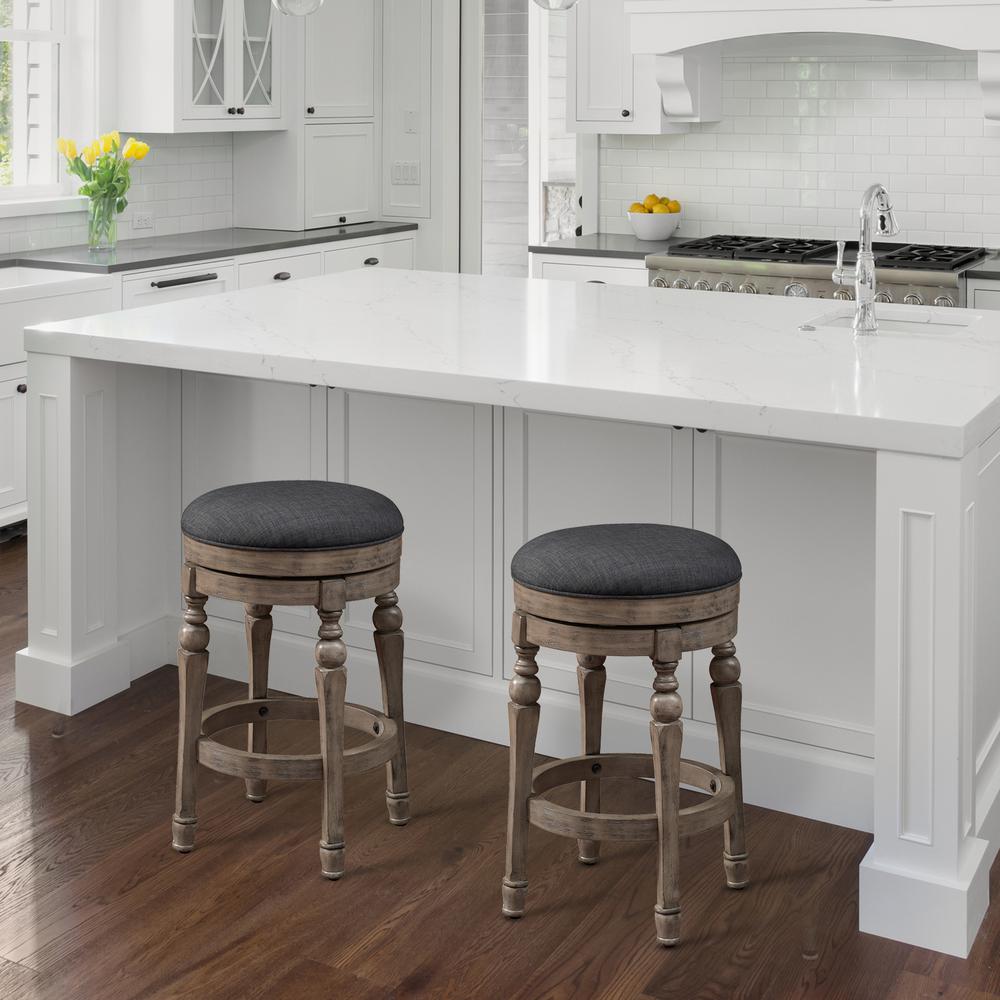 Maxwell Backless Swivel Counter Stool. Picture 6