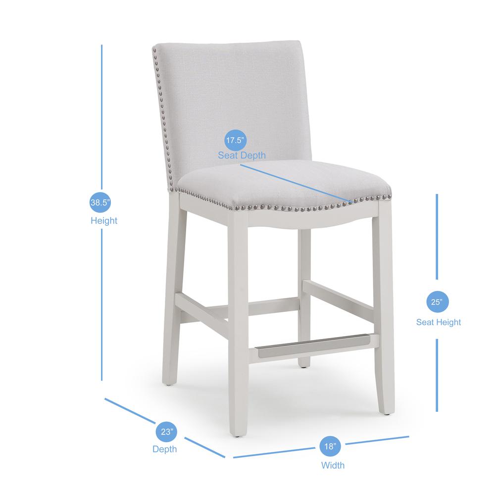 Arissa Snow Counter Stool. Picture 2