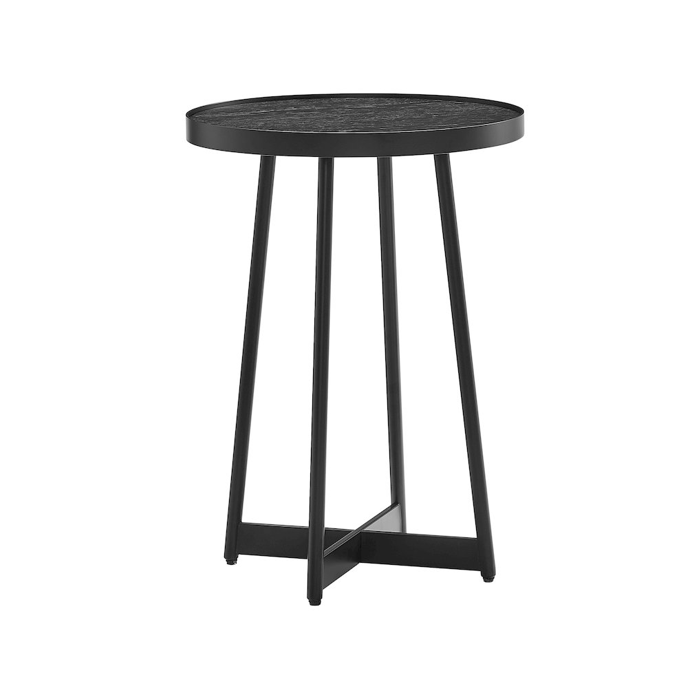 Rayne Modern Round Accent Table. Picture 5