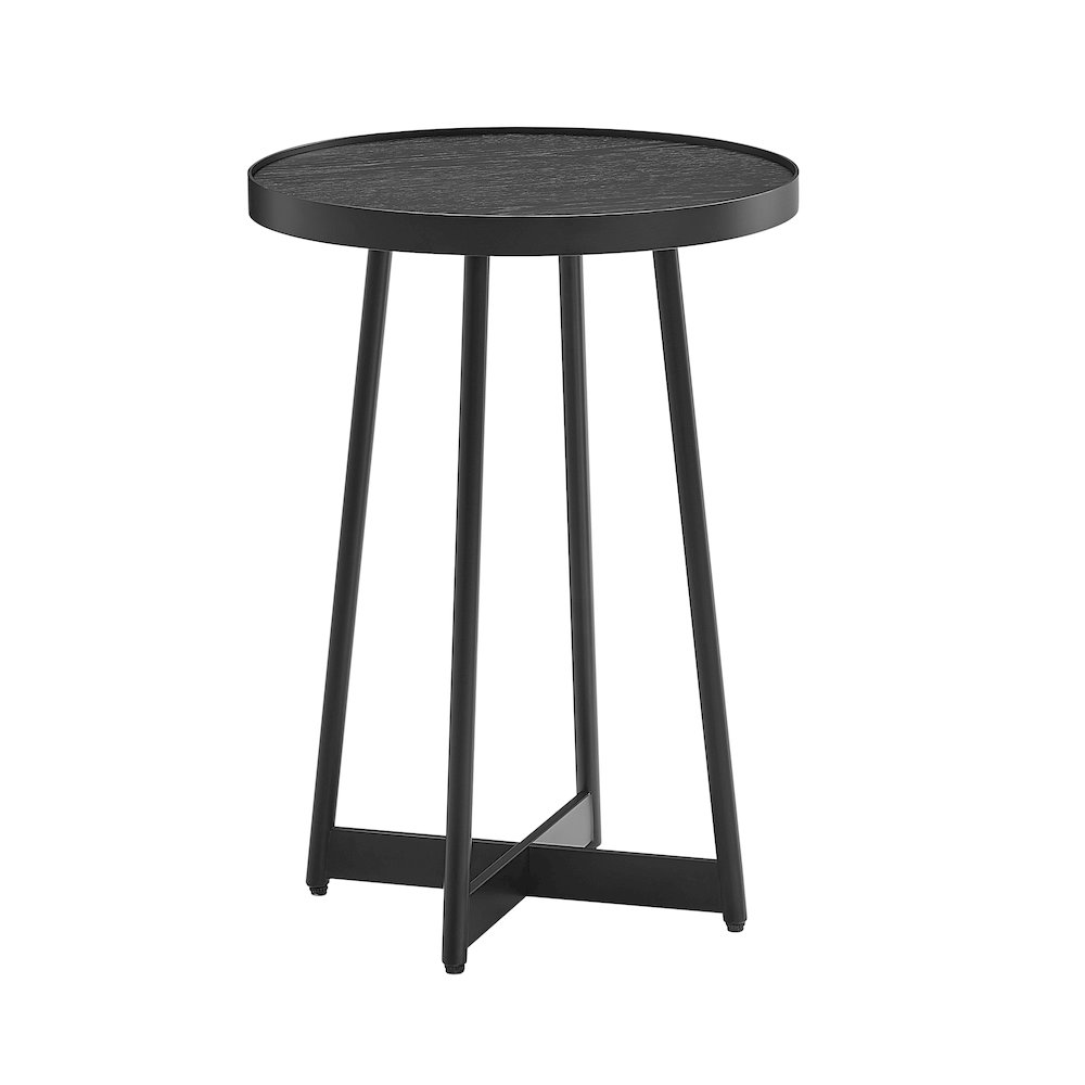 Rayne Modern Round Accent Table. Picture 6