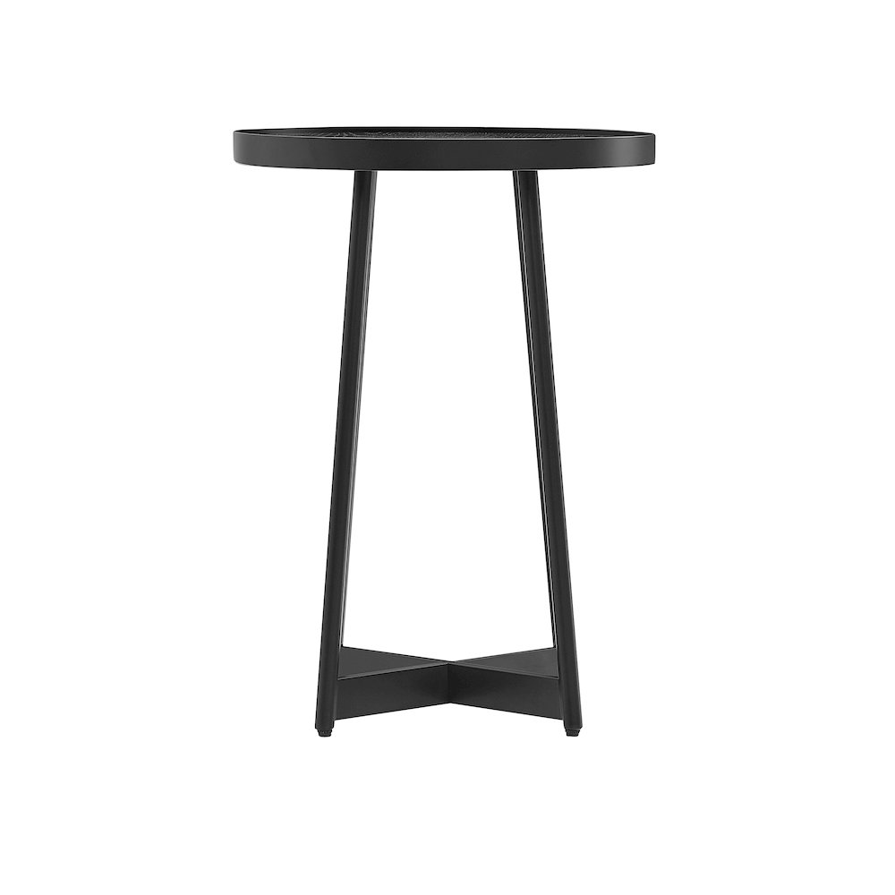 Rayne Modern Round Accent Table. Picture 9