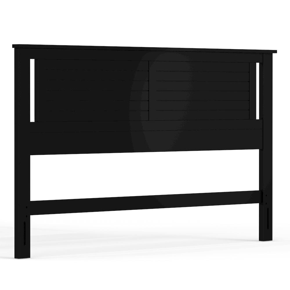 Amilly Solid Wood King Headboard with Horizontal Scoring. Picture 2