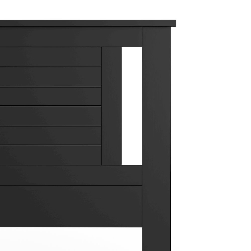 Amilly Solid Wood King Headboard with Horizontal Scoring. Picture 3