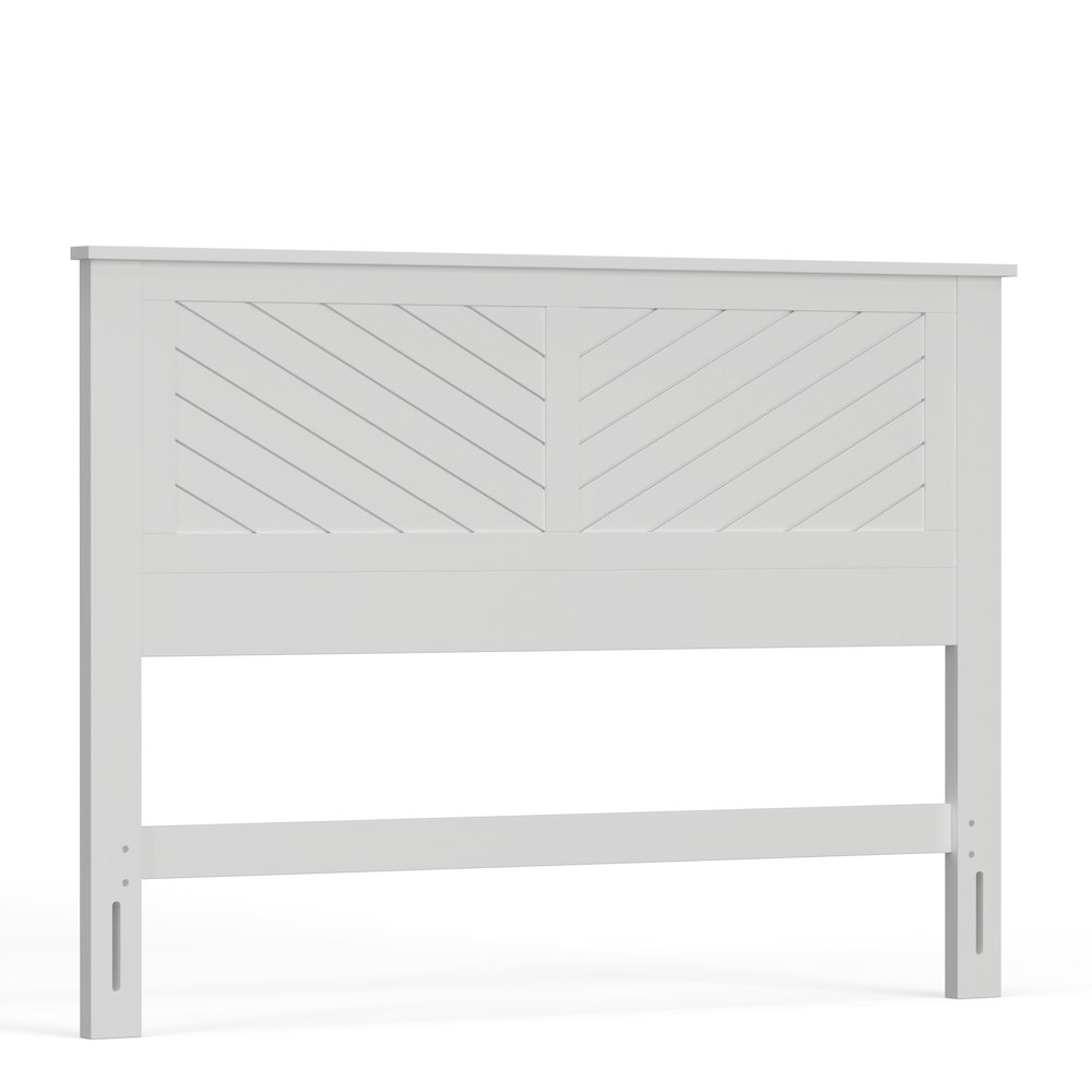 Corbie Solid Wood Queen Headboard with Chamfer. Picture 2