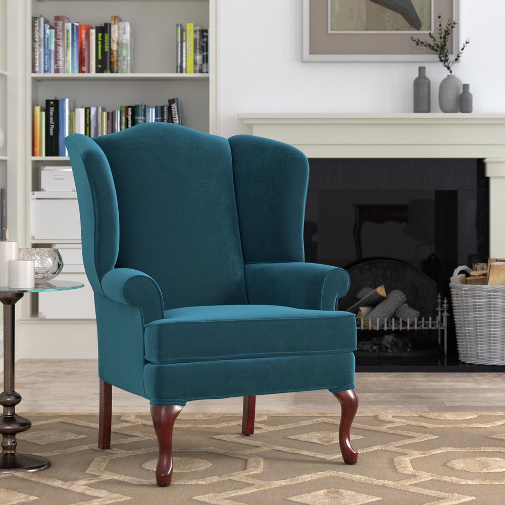 Elizabeth Ocean Wingback Chair. Picture 3